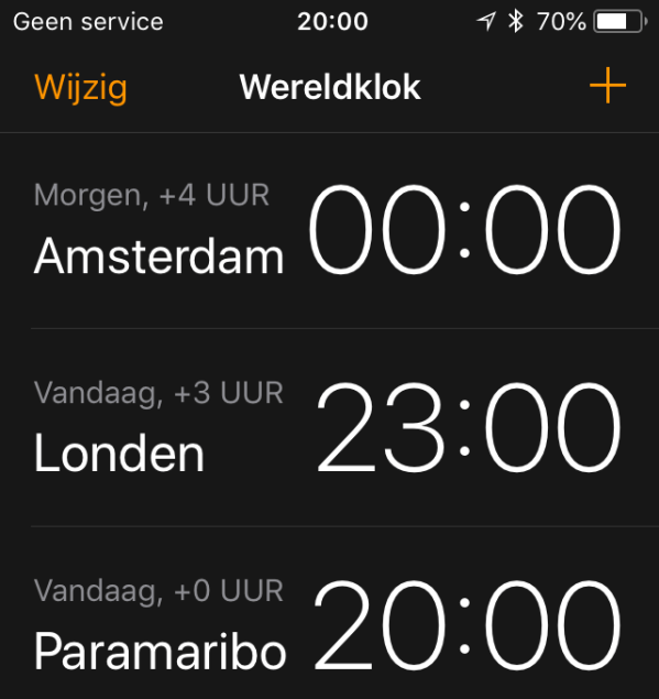 torres del paine oud en nieuw klok